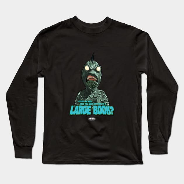 Tub Creature Long Sleeve T-Shirt by AndysocialIndustries